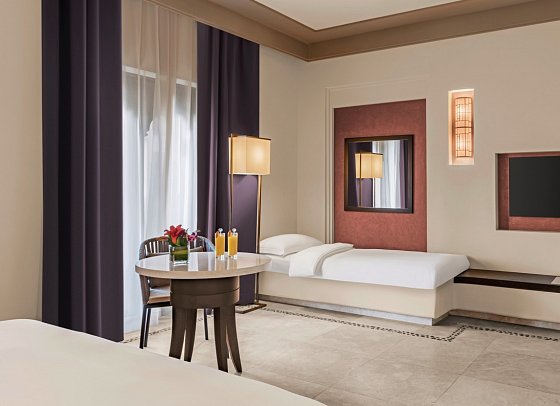 Salalah Rotana Resort - Wohnbeispiel Club Rotana Family Ocean Room (Zimmercodierung UL2)