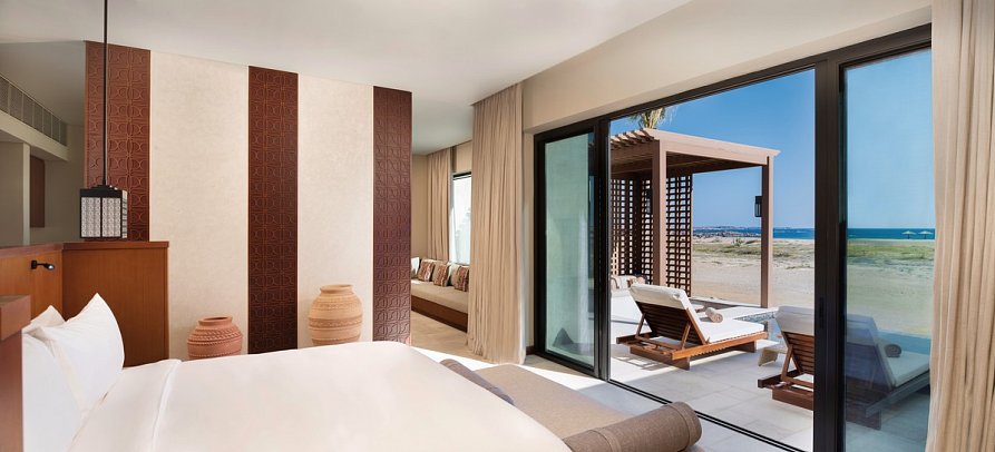 Alila Hinu Bay Salalah Mirbat - Wohnbeispiel Pool Villa (Zimmercodierung VB1)