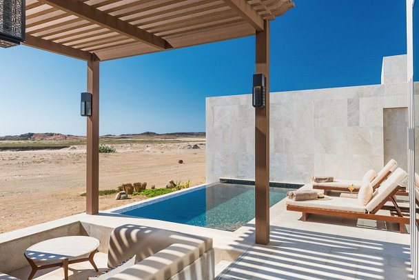 Alila Hinu Bay Salalah Mirbat - Wohnbeispiel Pool Villa (Zimmercodierung VB1)