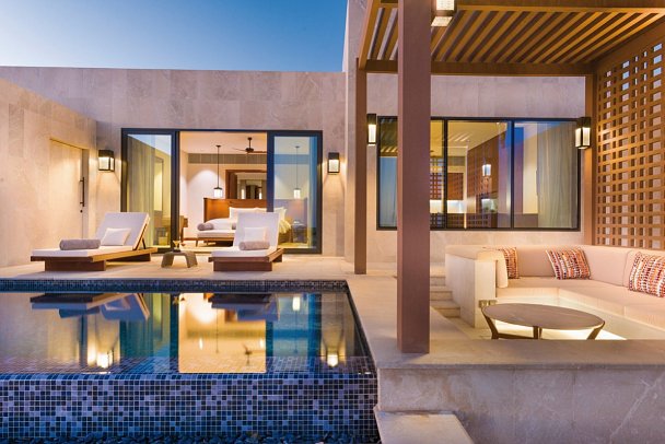 Alila Hinu Bay Salalah Mirbat - Wohnbeispiel Deluxe Pool Villa (Zimmercodierung VB2)