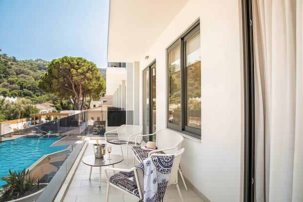 Samian Mare Hotel Suites & Spa - Wohnbeispiel Suite Deluxe (Zimmercodierung WD1)