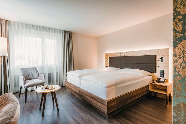 Hotel Laudinella - Wohnbeispiel DZ Superior Laudinella (Zimmercodierung DS1)