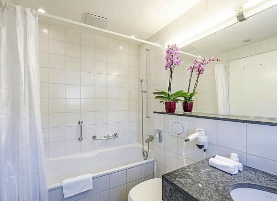 Hotel Laudinella - Wohnbeispiel Doppelzimmer Classic (Zimmercodierung DB1)