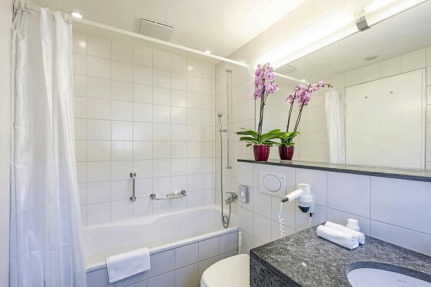 Hotel Laudinella - Wohnbeispiel Doppelzimmer Classic (Zimmercodierung DB1)