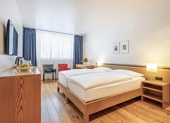 Hotel Laudinella - Wohnbeispiel Doppelzimmer Classic (Zimmercodierung DB1)