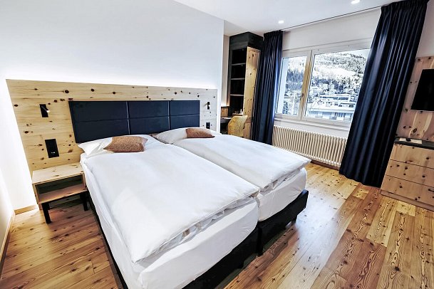 Hotel Laudinella - Wohnbeispiel Familienzimmer (Zimmercodierung FB1)