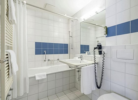 Hotel Laudinella - Wohnbeispiel Familienzimmer (Zimmercodierung FB1)