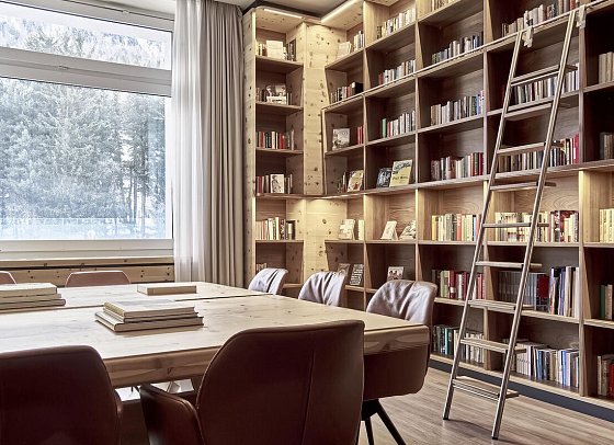 Hotel Laudinella - Bibliothek