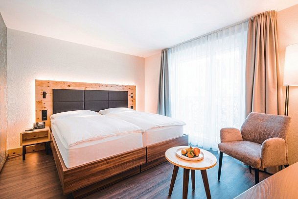 Hotel Laudinella - Wohnbeispiel DZ Superior Laudinella (Zimmercodierung DS1)