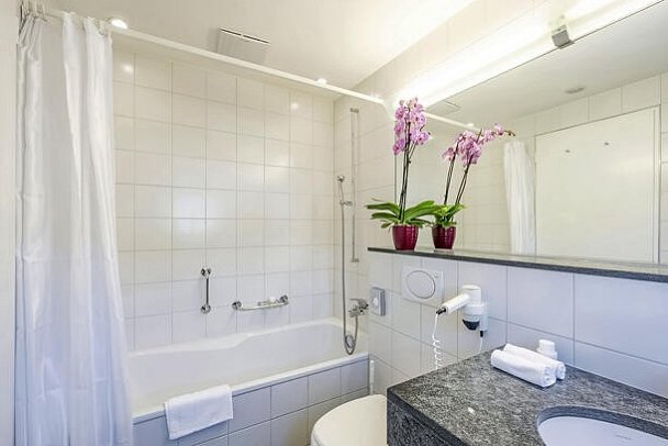 Hotel Laudinella - Wohnbeispiel Doppelzimmer Classic (Zimmercodierung DB1)