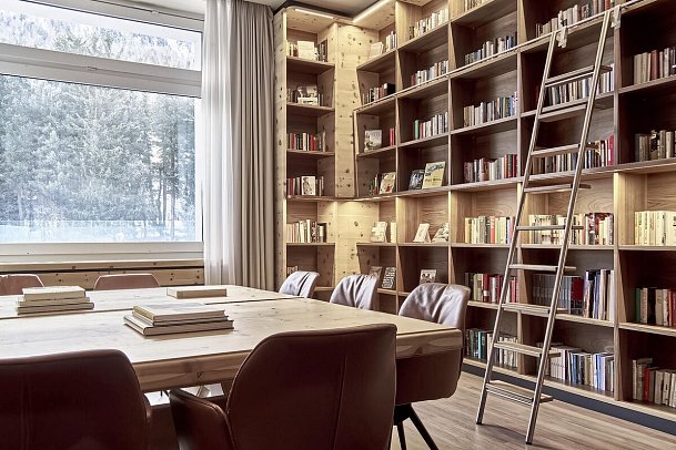 Hotel Laudinella - Bibliothek
