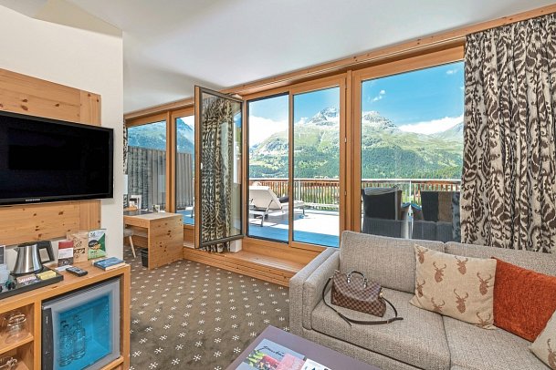 Nira Alpina - Wohnbeispiel Juniorsuite Alpine (Zimmercodierung JB1)