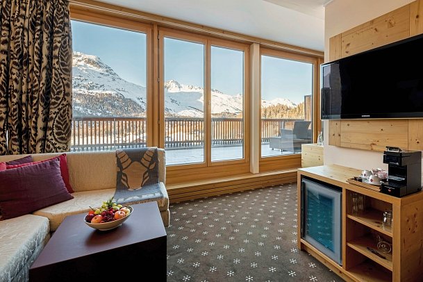 Nira Alpina - Wohnbeispiel Juniorsuite Alpine (Zimmercodierung JB1)