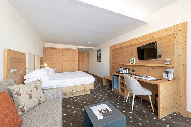 Nira Alpina - Wohnbeispiel Doppelzimmer Garten (Zimmercodierung DB1)