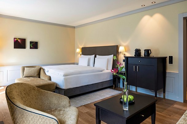 Cresta Palace - Junior Suite Cresta mit Balkon (Zimmercodierung JB1)