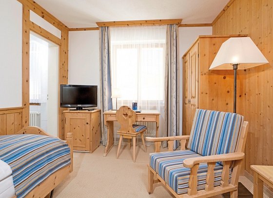 Hotel Edelweiss - Wohnbeispiel Einzelzimmer Sparpreis (Zimmercodierung EE1)