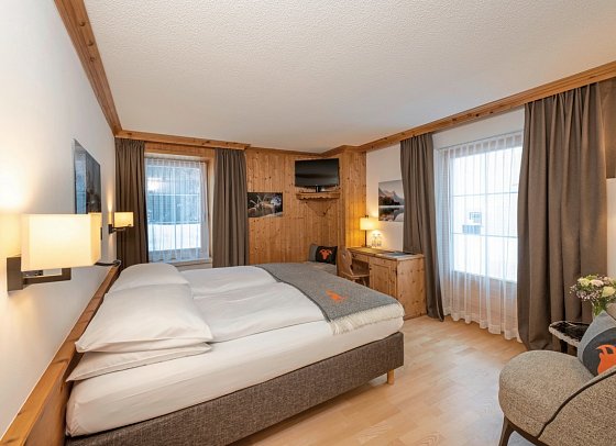 Hotel Edelweiss - Wohnbeispiel Doppelzimmer (Zimmercodierung DB1)