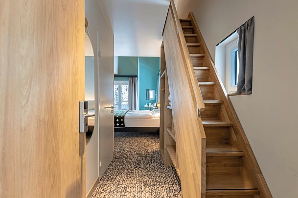 Schweizerhof Sils Maria, a Faern Collection Hotel - Wohnbeispiel (Zimmercodierungen JB1 & FB2)