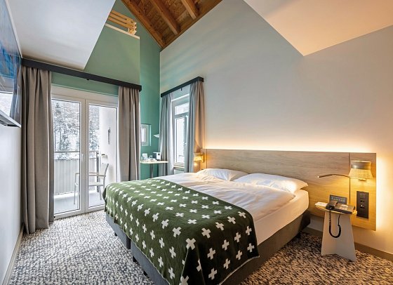 Schweizerhof Sils Maria, a Faern Collection Hotel - Wohnbeispiel (Zimmercodierungen JB1 & FB2)