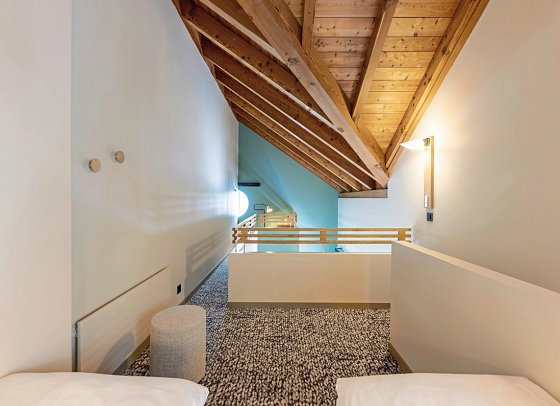 Schweizerhof Sils Maria, a Faern Collection Hotel - Wohnbeispiel (Zimmercodierungen JB1 & FB2)