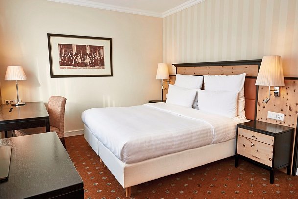 Steigenberger Grand Hotel Belvédère Davos - Wohnbeispiel Standard (Zimmercodierung DB1)