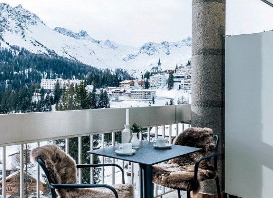 Altein Arosa, a Faern Collection Resort - Wohnbeispiel Doppelzimmer (Zimmercodierungen DB2 & UDB)