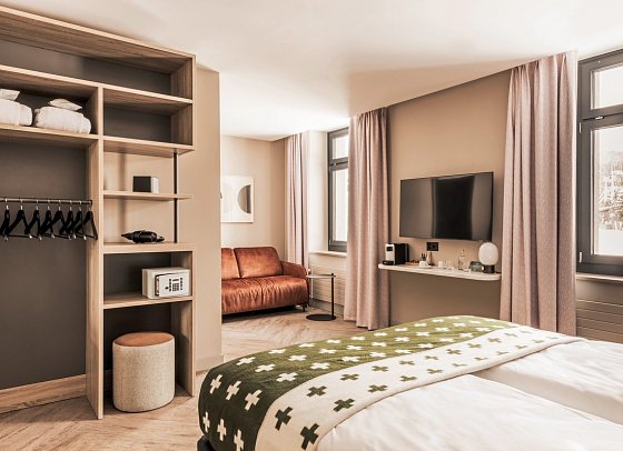 Altein Arosa, a Faern Collection Resort - Wohnbeispiel Familienzimmer (Zimmercodierung FB1)