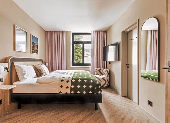 Altein Arosa, a Faern Collection Resort - Wohnbeispiel Doppelzimmer Standard Comfy (Zimmercodierung DB1)