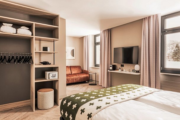 Altein Arosa, a Faern Collection Resort - Wohnbeispiel Familienzimmer (Zimmercodierung FB1)