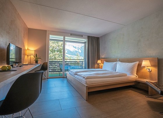Hotel Des Alpes - Wohnbeispiel Doppelzimmer Superior (Zimmercodierung DS1)
