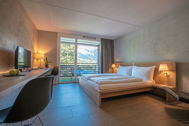 Hotel Des Alpes - Wohnbeispiel Doppelzimmer Superior (Zimmercodierung DS1)