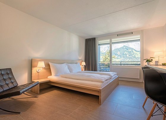 Hotel Des Alpes - Wohnbeispiel Doppelzimmer Superior (Zimmercodierung DS1)