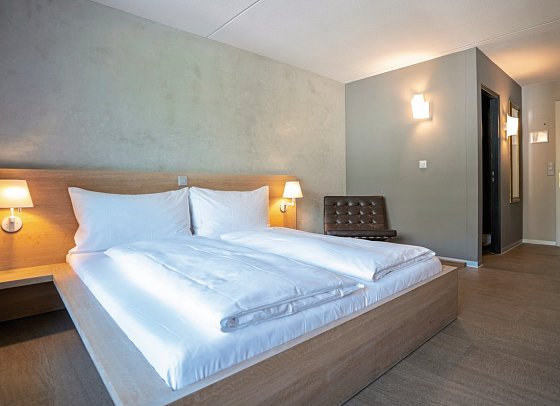 Hotel Des Alpes - Wohnbeispiel Doppelzimmer Superior (Zimmercodierung DS1)