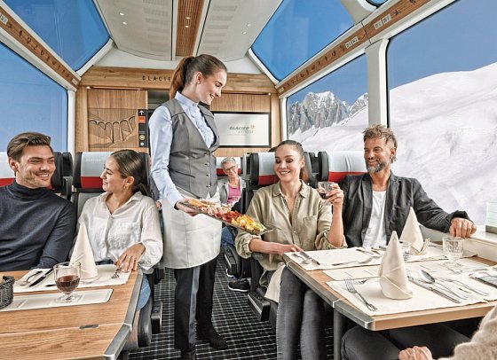 Bernina- und Glacier Express Winterzauber
