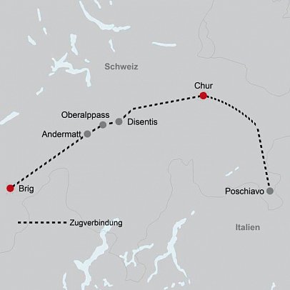 Bernina- und Glacier Express Graubünden