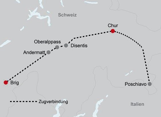 Bernina- und Glacier Express Graubünden