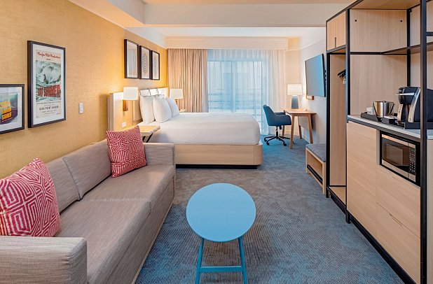 Hilton Garden Inn Dana Point Doheny Beach - Wohnbeispiel Standard King (Zimmercodierung UG2)