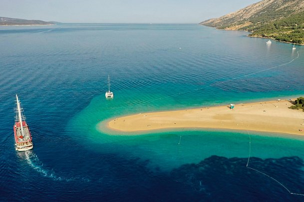 Multiaktiv entlang der Adria - Bol/Zlatni Rat