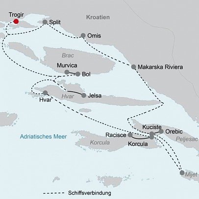 Multiaktiv entlang der Adria