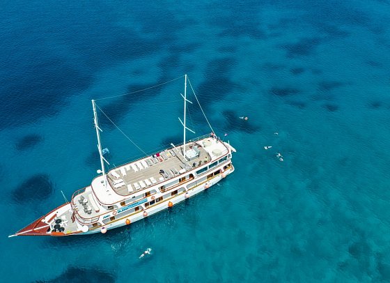 Kreuzfahrt Highlights Dalmatien - Schiffsbeispiel Segelboot