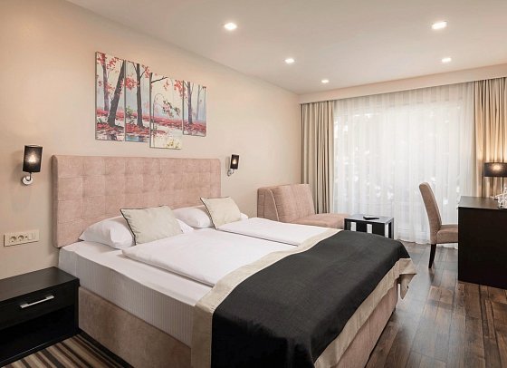 Central Beach 9 - Wohnbeispiel Doppelzimmer Meerseite (Zimmercodierung DBC)