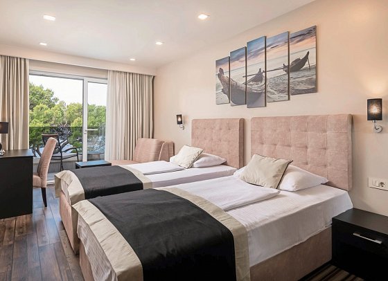 Central Beach 9 - Wohnbeispiel Doppelzimmer Meerseite (Zimmercodierung DBC)