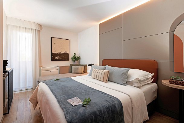 Waterman Kaktus Resort - Wohnbeispiel Doppelzimmer Meerblick (Zimmercodierungen DB1, DC2, DP1, DRM & DBM)