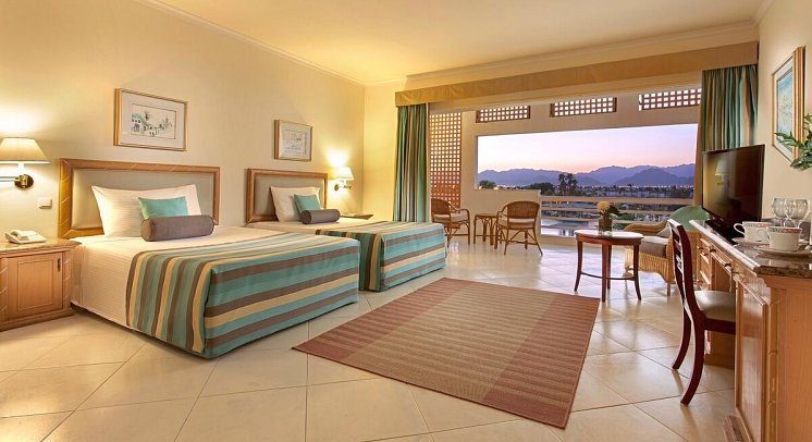 Pickalbatros Golf Beach Resort - Wohnbeispiel Doppelzimmer Superior Poolblick (Zimmercodierung DSP)