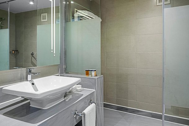 Pickalbatros Golf Beach Resort - Beispiel Bad Doppelzimmer Deluxe (Zimmercodierung DD1)
