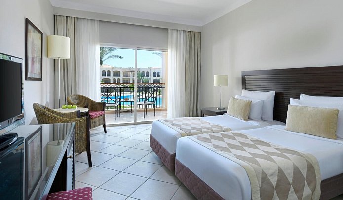 JAZ Mirabel Park & Club - Wohnbeispiel Doppelzimmer Superior Poolblick (Zimmercodierung DSP)