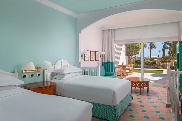 Sheraton Sharms Hotel, Resort, Villas & Spa - Wohnbeispiel Doppelzimmer Standard Gartenblick (Zimmercodierungen DGG & DCG)