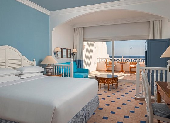 Sheraton Sharm Hotel, Resort, Villas & Spa - Wohnbeispiel Doppelzimmer Superior Meerblick (Zimmercodierung DSM)