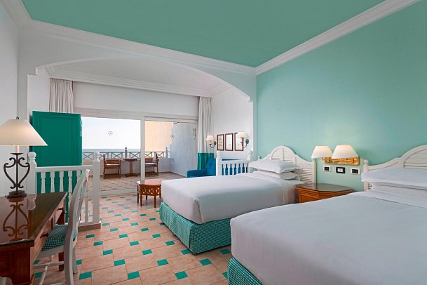 Sheraton Sharms Hotel, Resort, Villas & Spa - Wohnbeispiel Doppelzimmer Superior Meerblick (Zimmercodierung DSM)