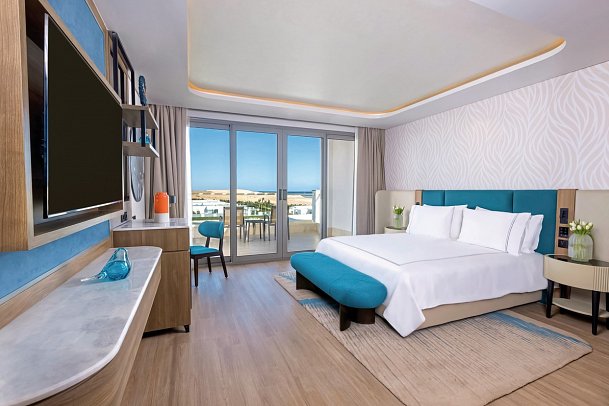 Rixos Radamis Sharm El Sheikh - Wohnbeispiel Doppelzimmer Superior Meerseite (Zimmercodierungen DSC & DCO)